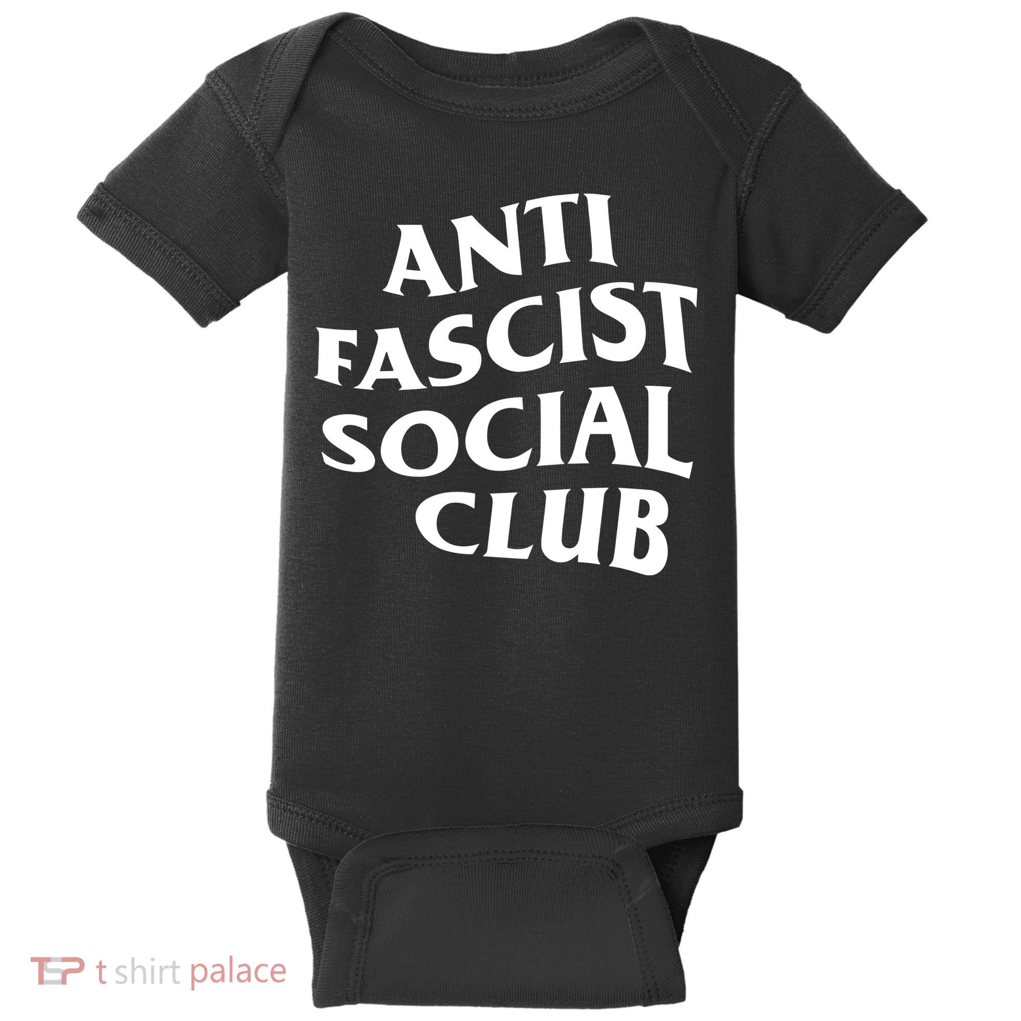 Chaya Raichik Anti Fascist Social Club Baby Bodysuit