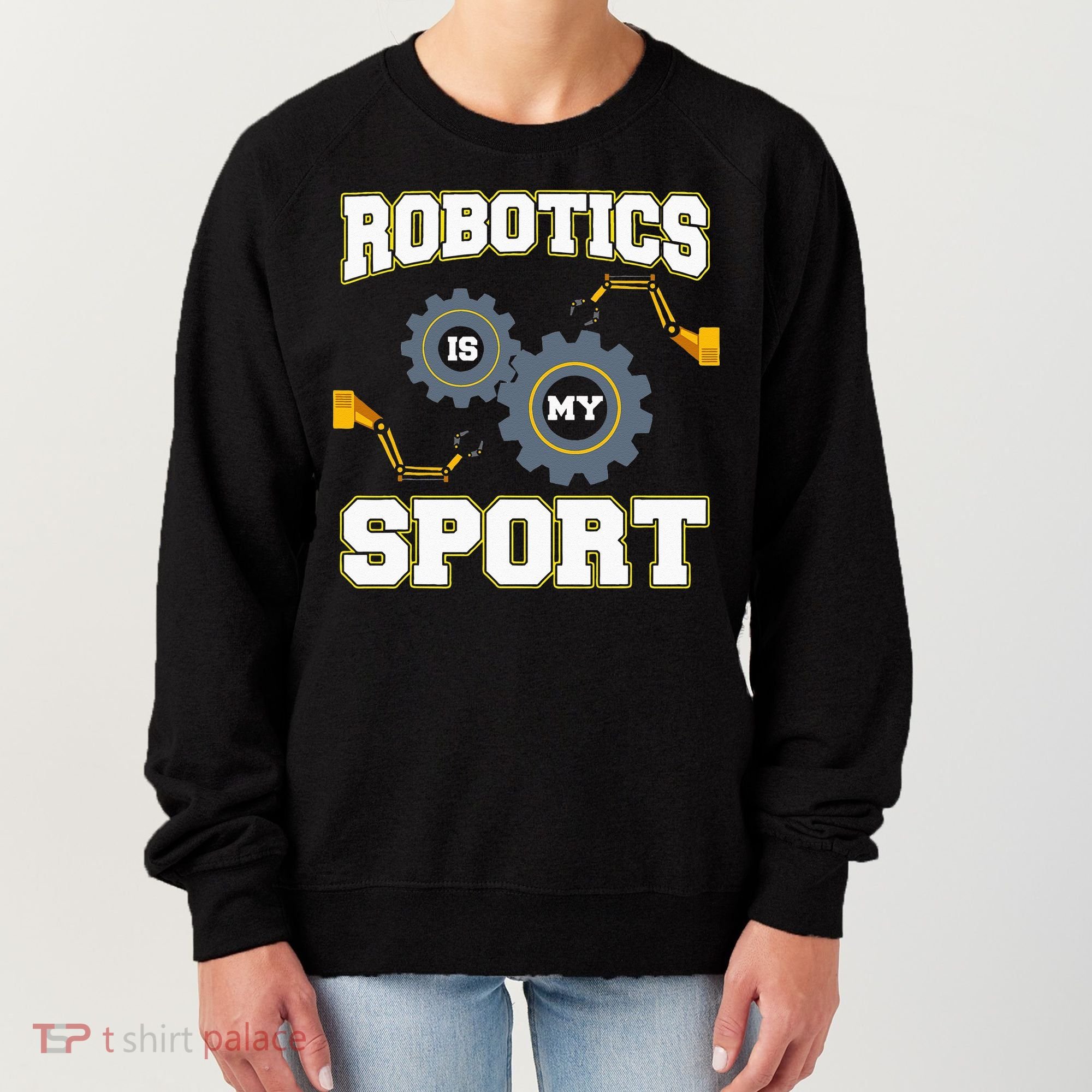 Cool Robotics Art Men Women Robot Engineering Programming Women's Sweatshirt