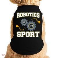 Cool Robotics Art Men Women Robot Engineering Programming Doggie Tank thumb 0