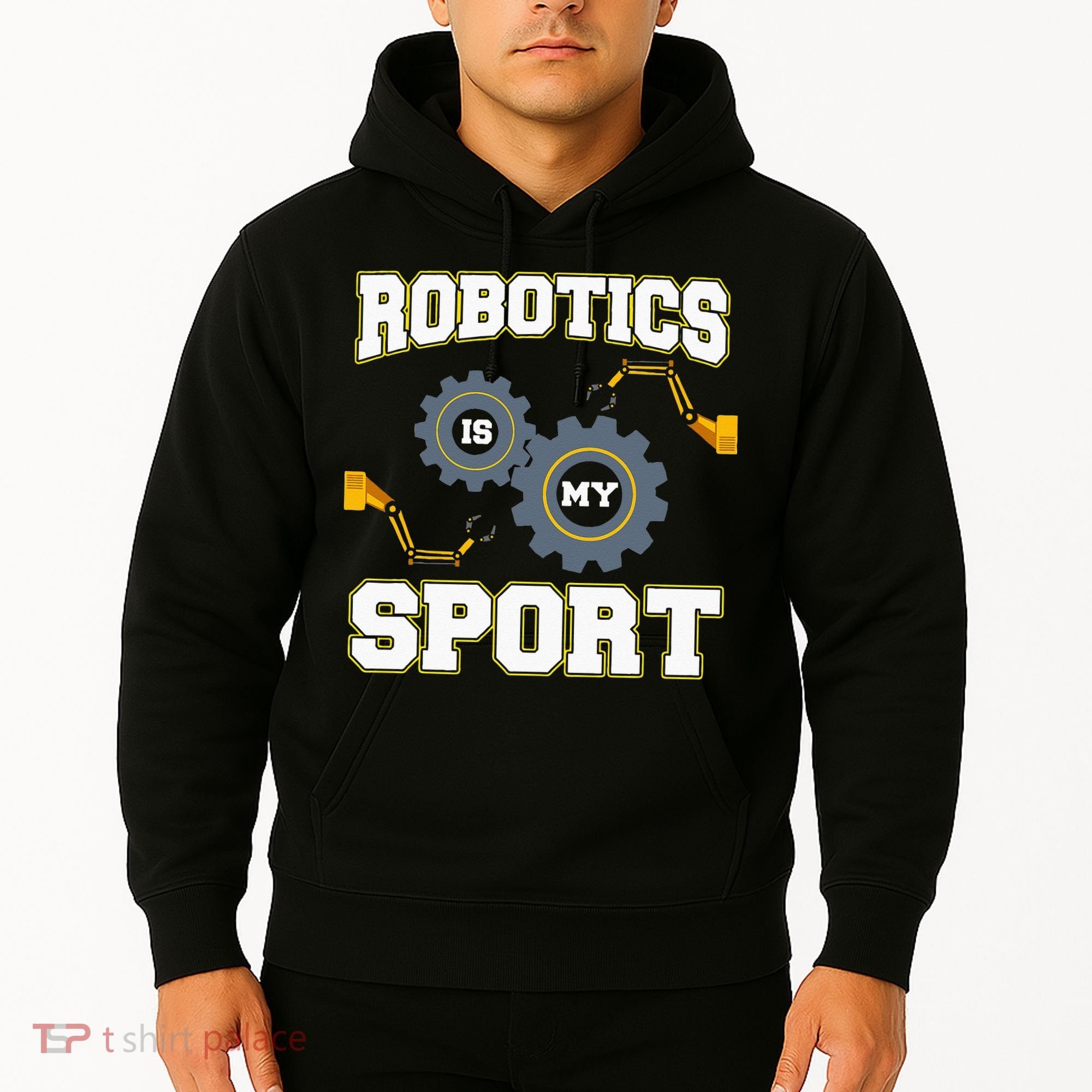 Cool Robotics Art Men Women Robot Engineering Programming Hoodie