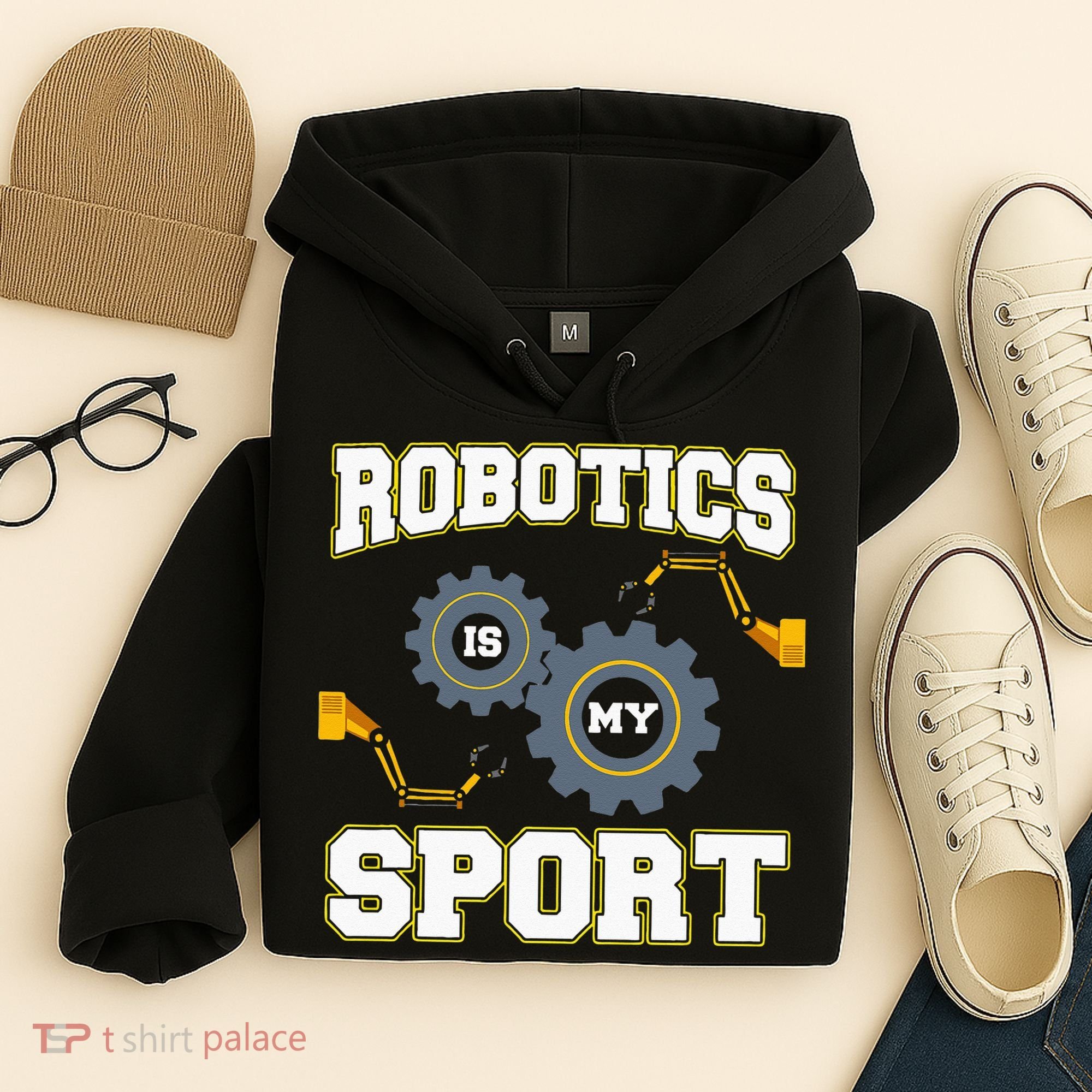 Cool Robotics Art Men Women Robot Engineering Programming Hoodie