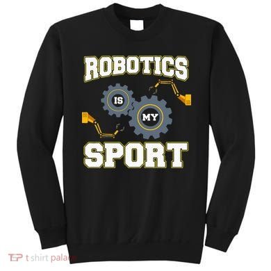 Cool Robotics Art Men Women Robot Engineering Programming Sweatshirt