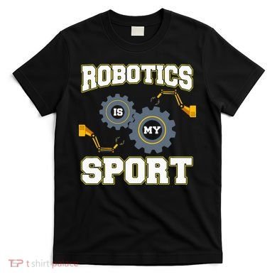 Cool Robotics Art Men Women Robot Engineering Programming T-Shirt
