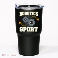 Cool Robotics Art Men Women Robot Engineering Programming Tumbler thumb 0
