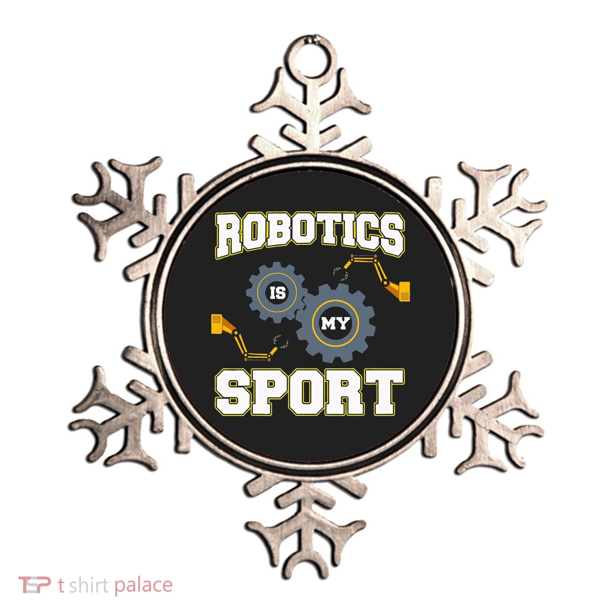 Cool Robotics Art Men Women Robot Engineering Programming Ornament