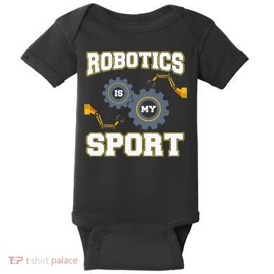 Cool Robotics Art Men Women Robot Engineering Programming Baby Bodysuit