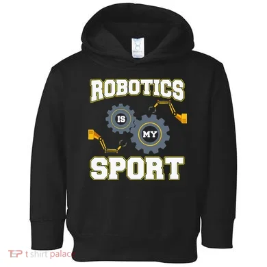 Cool Robotics Art Men Women Robot Engineering Programming Toddler Hoodie