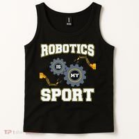 Cool Robotics Art Men Women Robot Engineering Programming Tank Top thumb 2