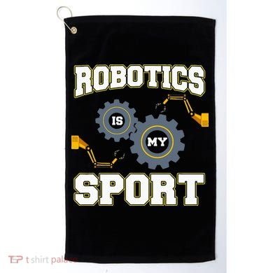 Cool Robotics Art Men Women Robot Engineering Programming Golf Towel
