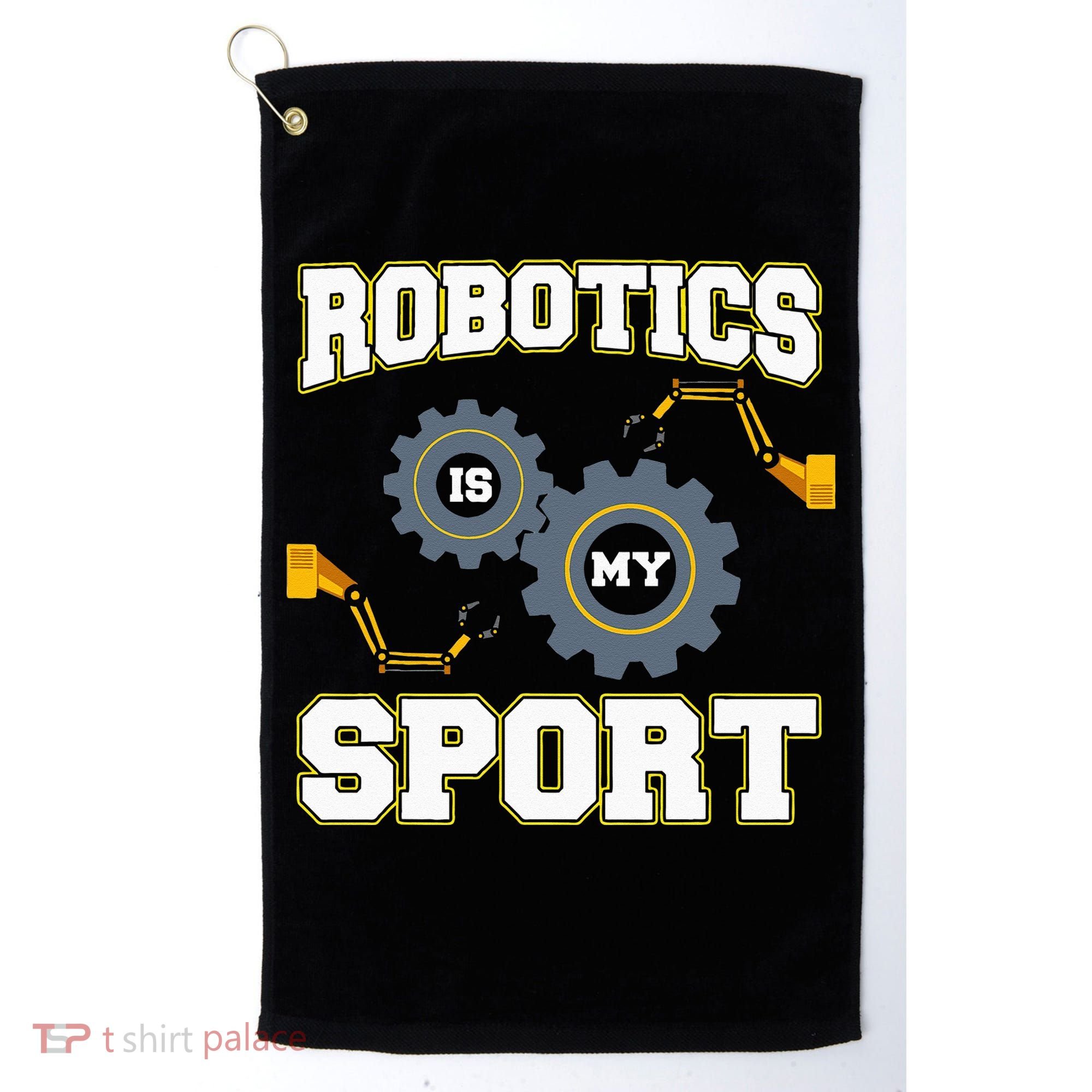 Cool Robotics Art Men Women Robot Engineering Programming Golf Towel