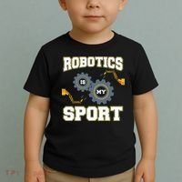 Cool Robotics Art Men Women Robot Engineering Programming Toddler T-Shirt thumb 2
