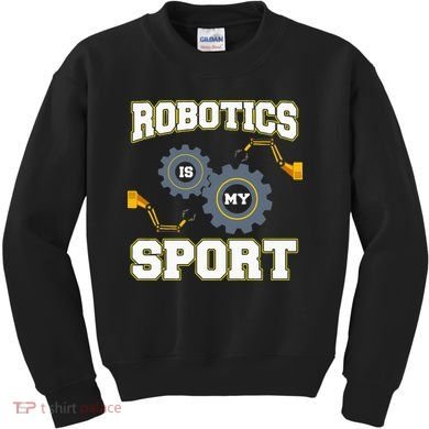 Cool Robotics Art Men Women Robot Engineering Programming Kids Sweatshirt
