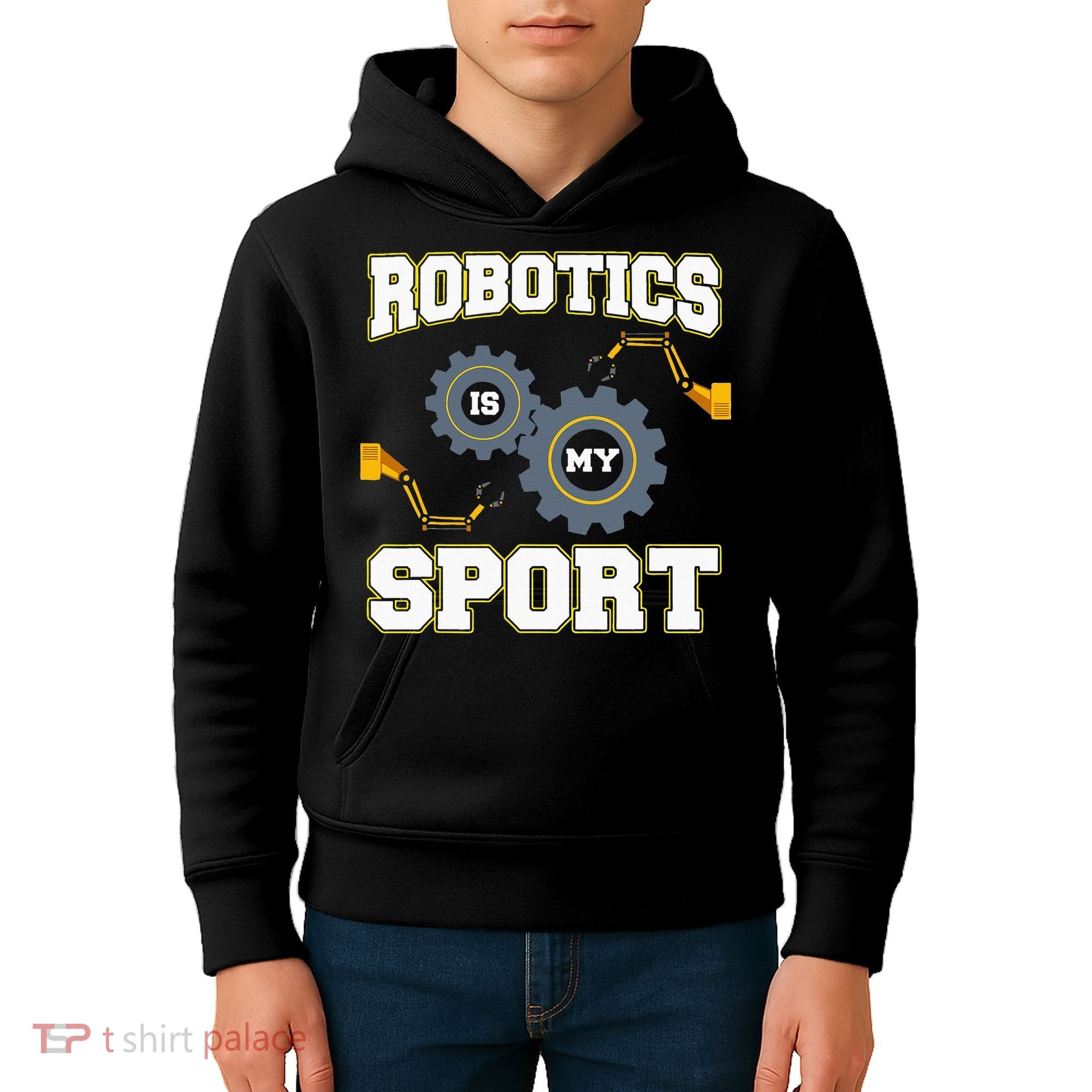 Cool Robotics Art Men Women Robot Engineering Programming Kids Hoodie