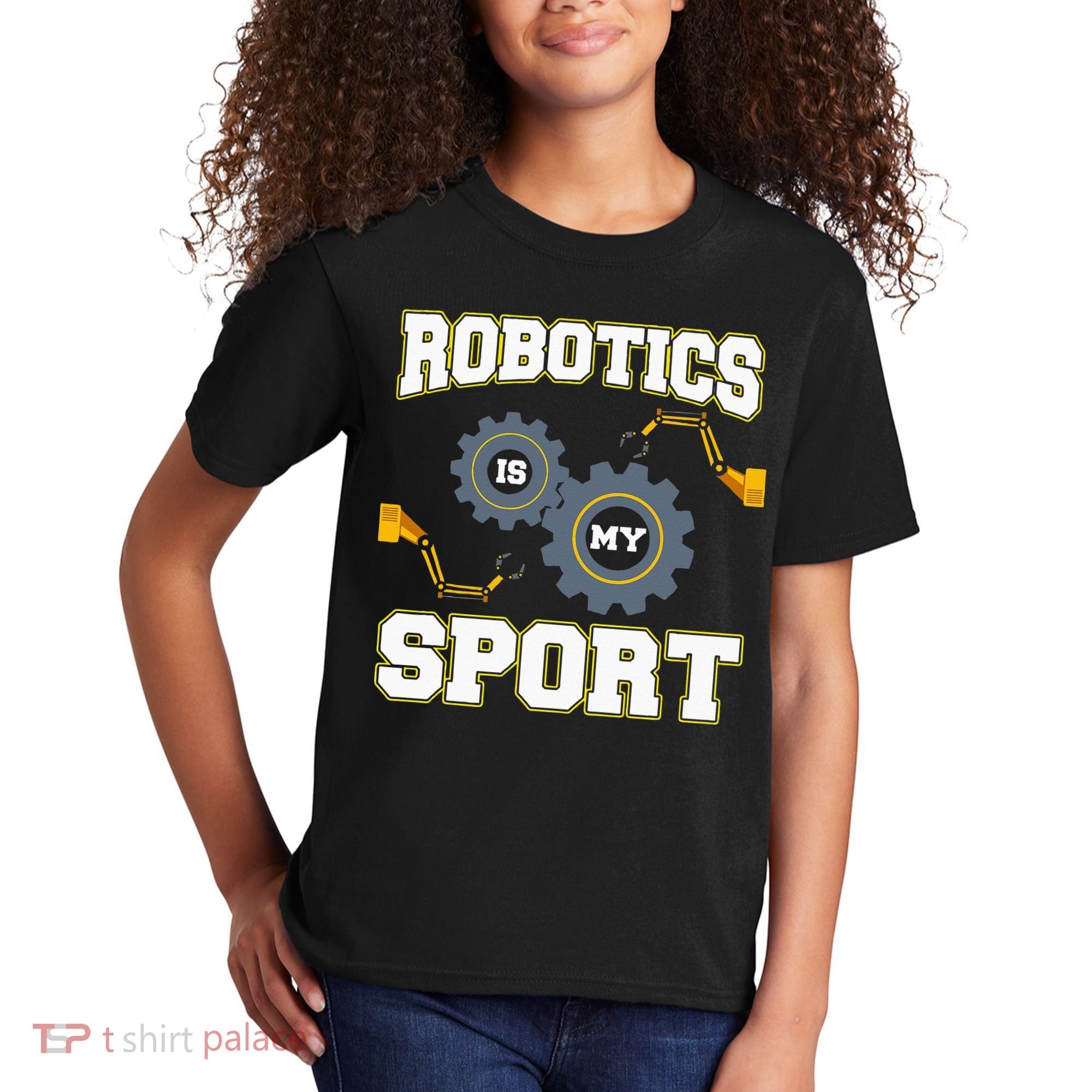 Cool Robotics Art Men Women Robot Engineering Programming Kids T-Shirt