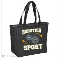 Cool Robotics Art Men Women Robot Engineering Programming Tote Bag thumb 2