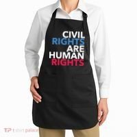 Civil Rights Are Human Rights Premium Apron thumb 2