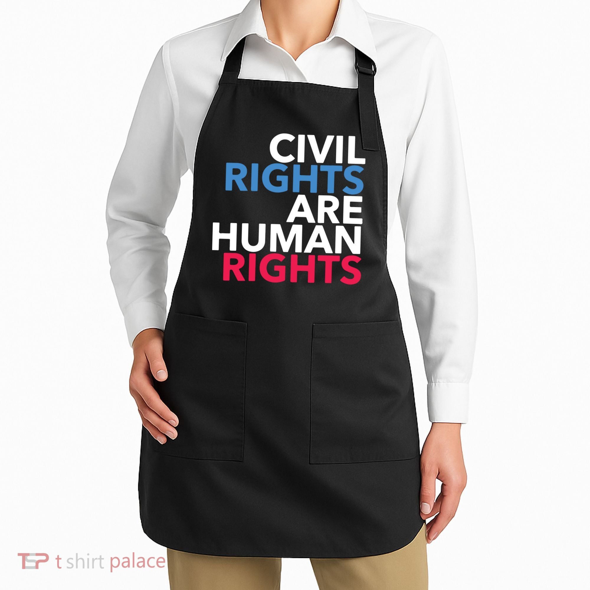 Civil Rights Are Human Rights Premium Apron