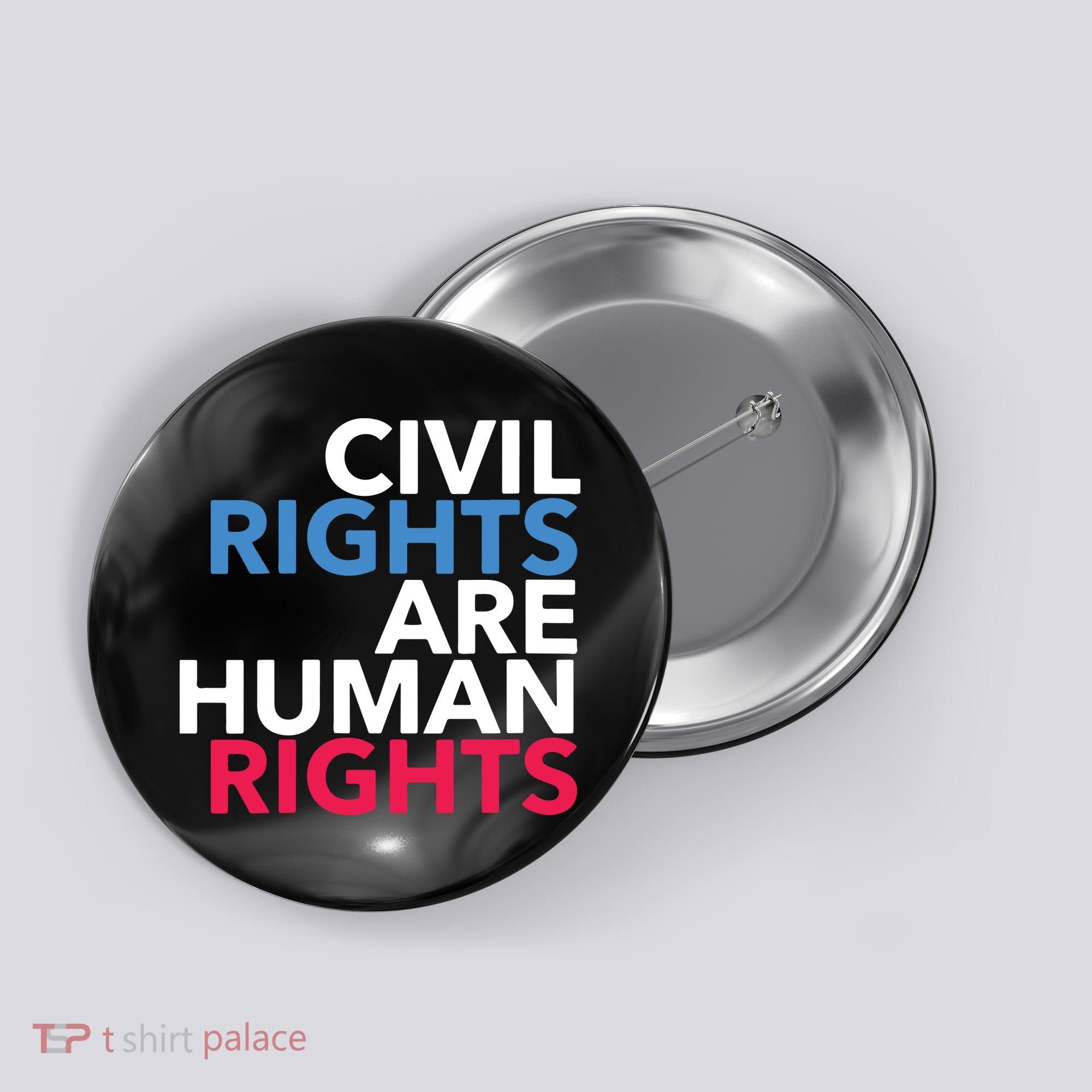 Civil Rights Are Human Rights Premium Button