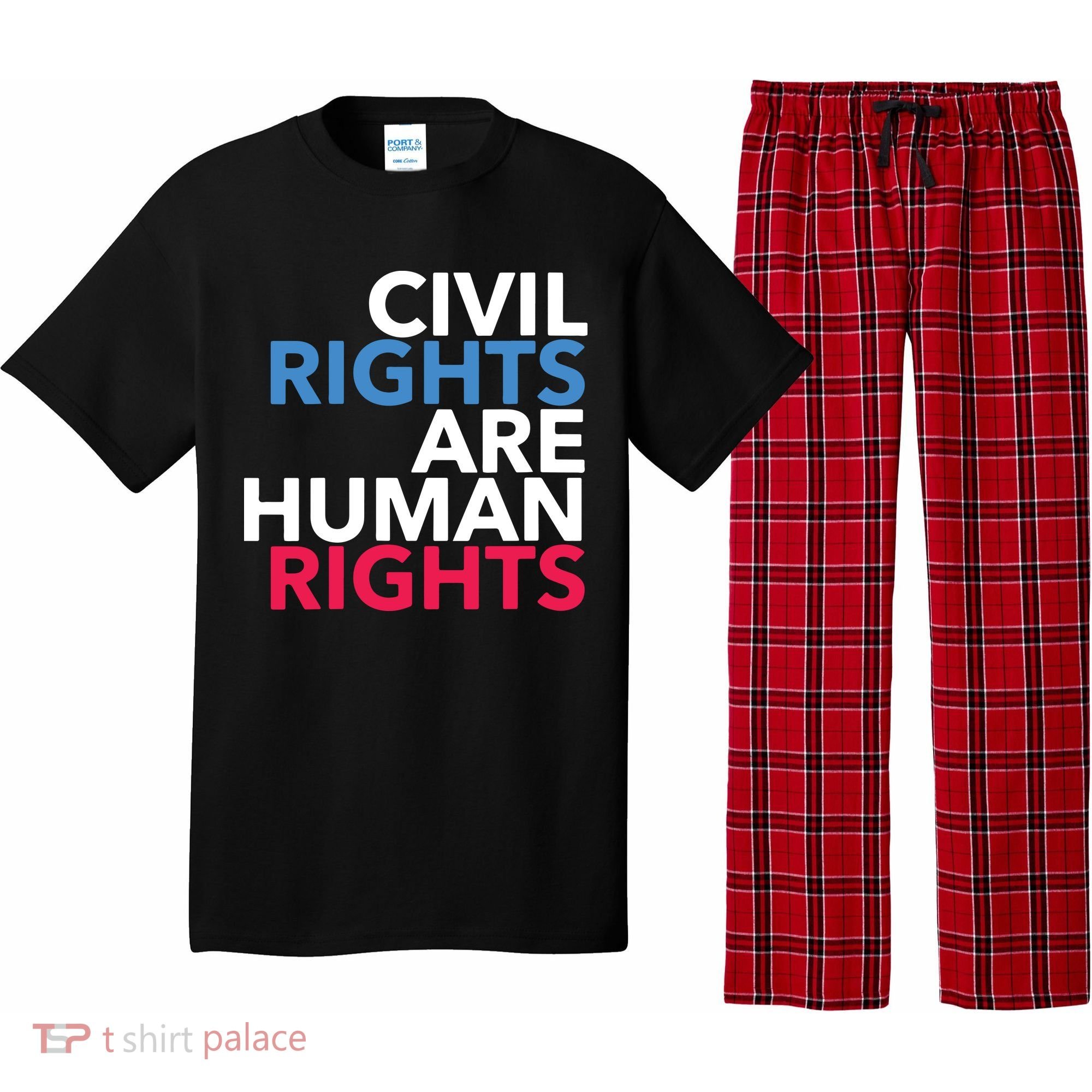 Civil Rights Are Human Rights Premium Pajama Set