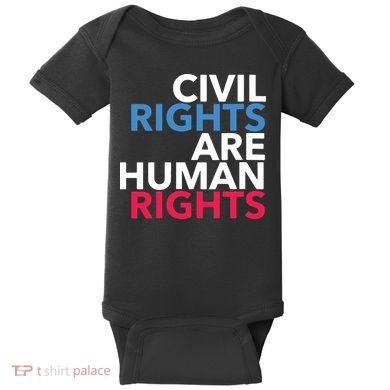 Civil Rights Are Human Rights Premium Baby Bodysuit