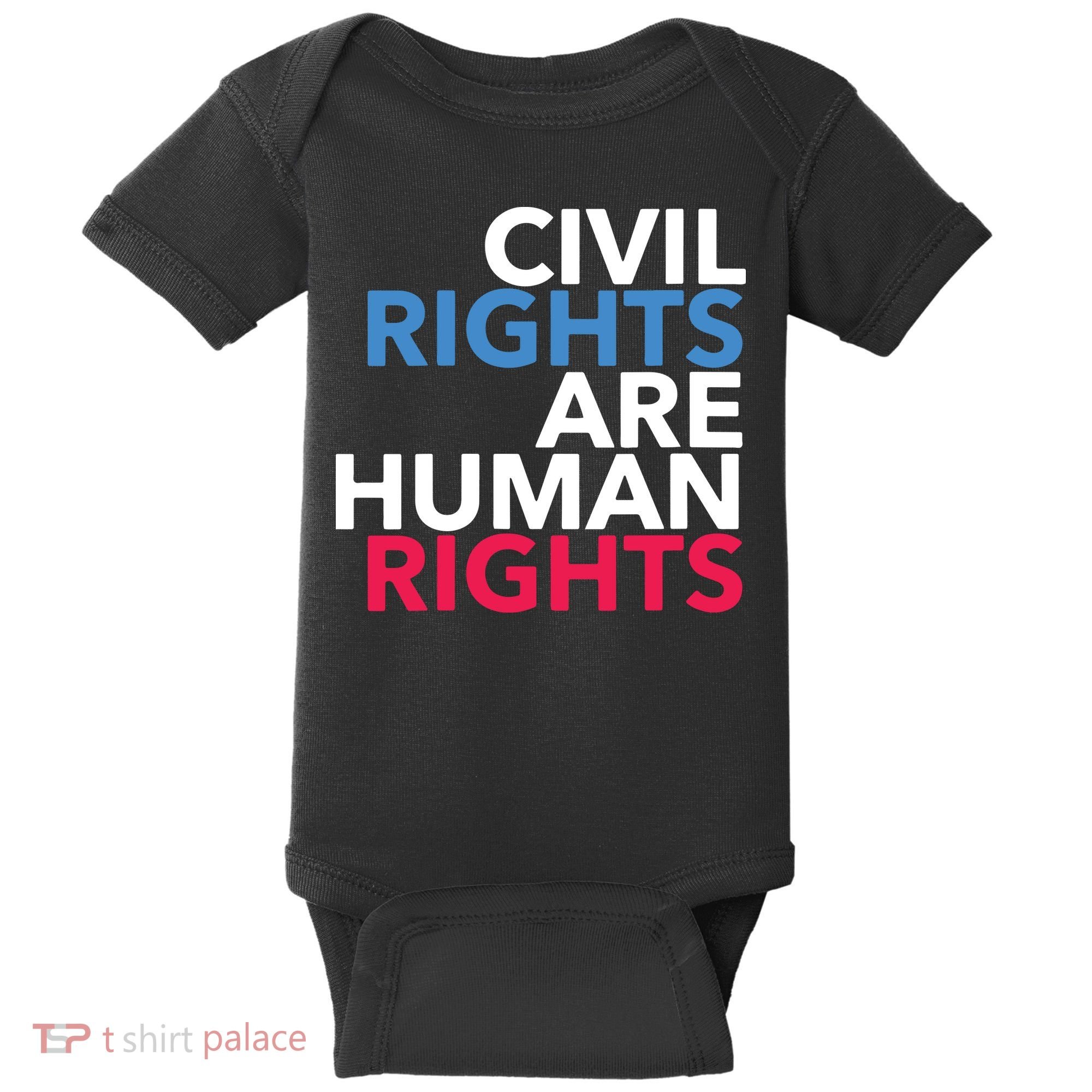 Civil Rights Are Human Rights Premium Baby Bodysuit