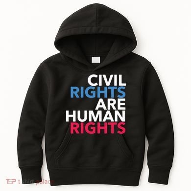 Civil Rights Are Human Rights Premium Kids Hoodie