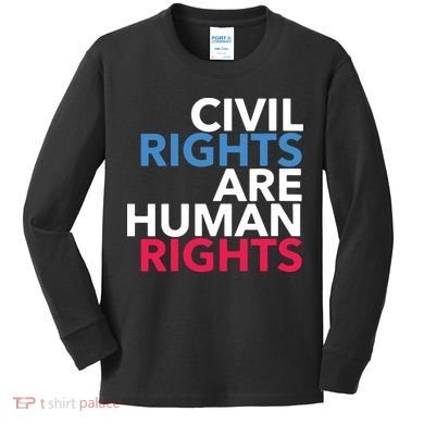 Civil Rights Are Human Rights Premium Kids Long Sleeve Shirt