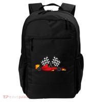 Car Racing Automobile Sport Racer Checkered Flag Finish Line Backpack thumb 0