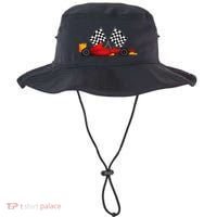 Car Racing Automobile Sport Racer Checkered Flag Finish Line Bucket Hat thumb 0