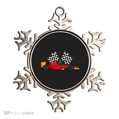 Car Racing Automobile Sport Racer Checkered Flag Finish Line Ornament