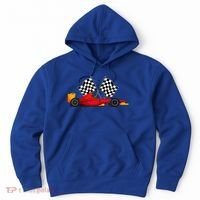 Car Racing Automobile Sport Racer Checkered Flag Finish Line Hoodie thumb 0