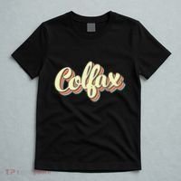 Colfax Retro Art Baseball Font Vintage T-Shirt thumb 5