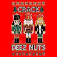 Crack Deez Nuts Nutcracker Ugly Christmas Sweater Visor thumb 3