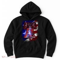 Cracked Liberty Bell Freedom America Hoodie thumb 0