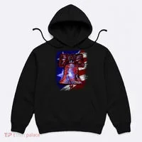 Cracked Liberty Bell Freedom America Hoodie thumb 0