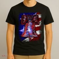 Cracked Liberty Bell Freedom America T-Shirt thumb 3