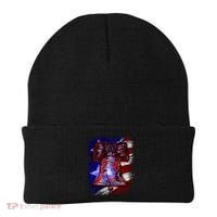 Cracked Liberty Bell Freedom America Beanie thumb 0