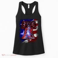 Cracked Liberty Bell Freedom America Women's Tank Top thumb 0