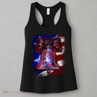 Cracked Liberty Bell Freedom America Women's Tank Top thumb 3