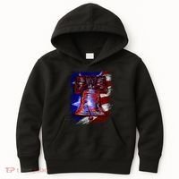 Cracked Liberty Bell Freedom America Kids Hoodie thumb 0