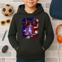 Cracked Liberty Bell Freedom America Kids Hoodie thumb 2
