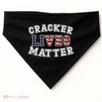 Cracker Lives Matter USA-Made Doggie Bandana thumb 0