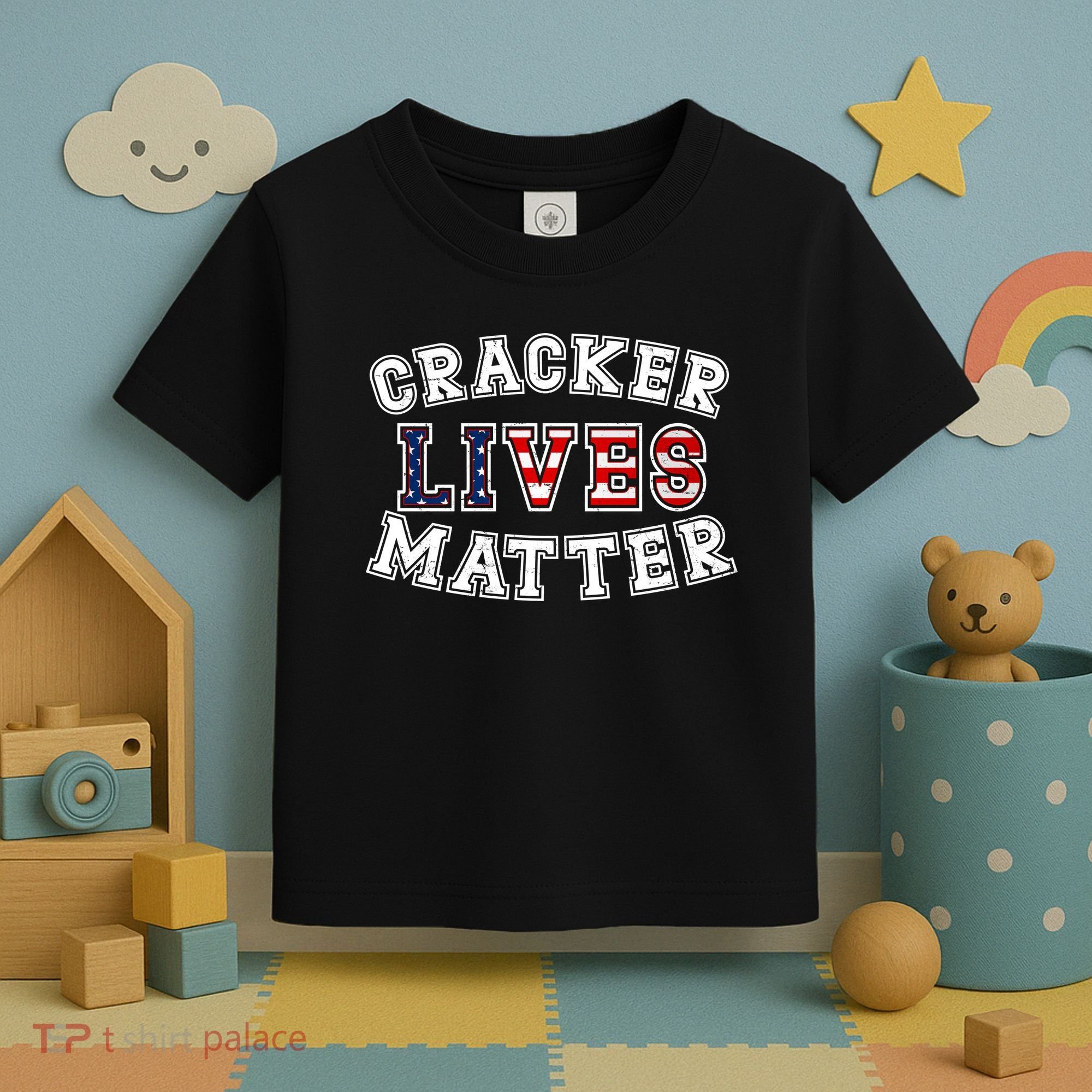 Cracker Lives Matter Toddler T-Shirt