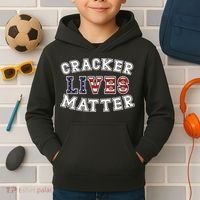 Cracker Lives Matter Kids Hoodie thumb 2