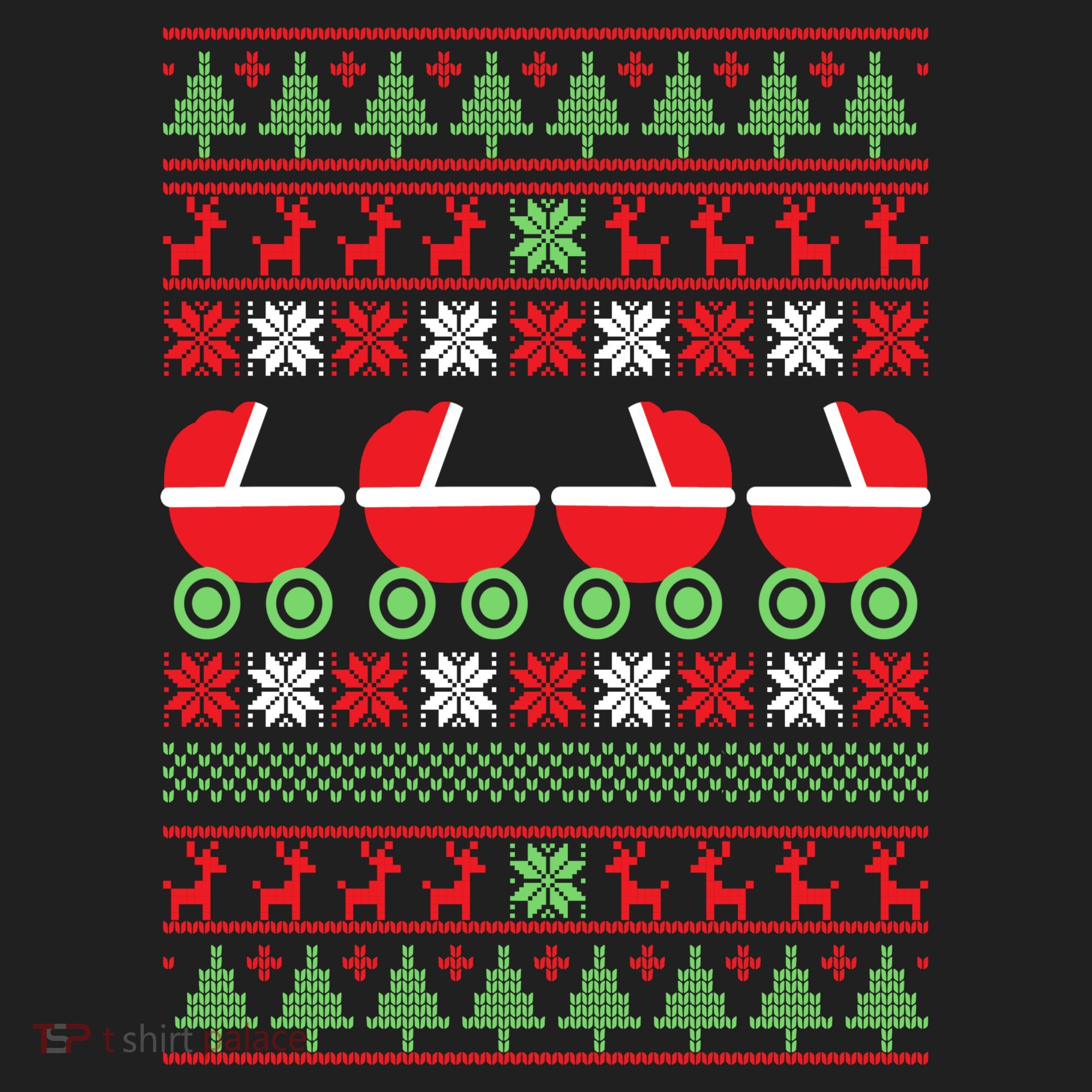 Cradle Ugly Christmas Sweater Women's Sweatshirt