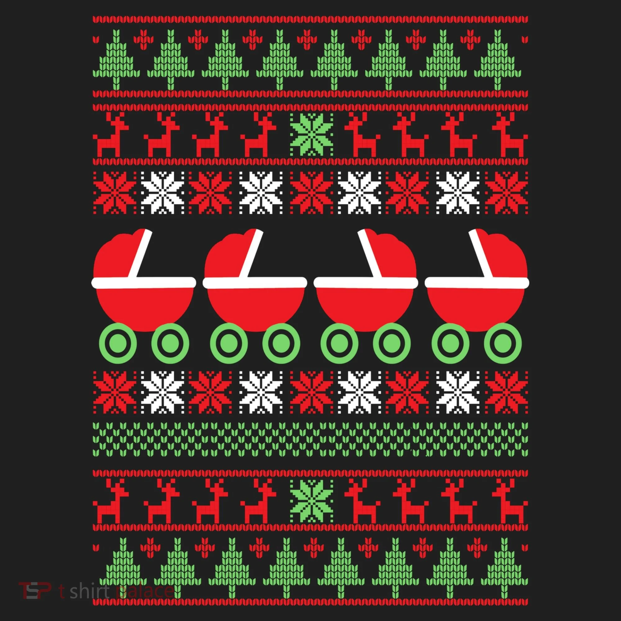 Cradle Ugly Christmas Sweater Women's Sweatshirt