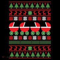 Cradle Ugly Christmas Sweater Coffee Mug thumb 5