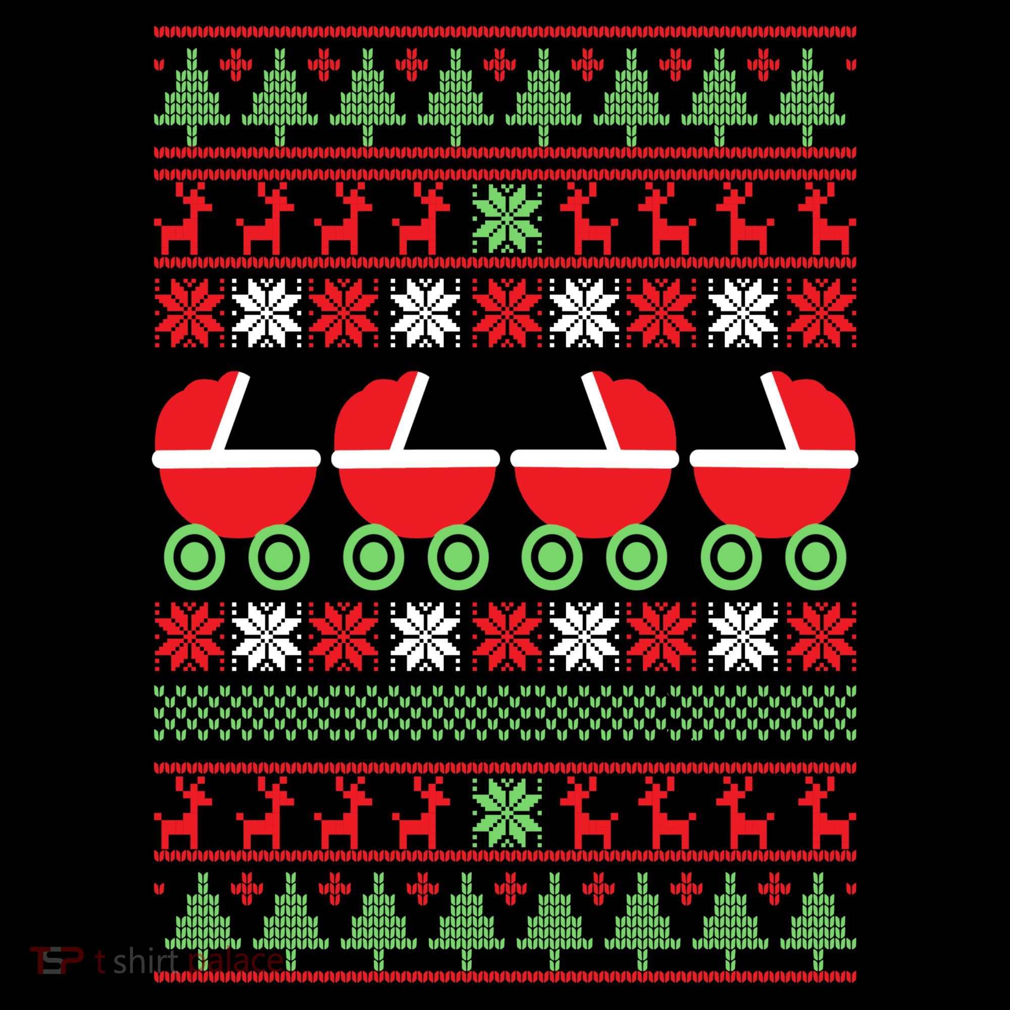 Cradle Ugly Christmas Sweater Coffee Mug