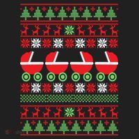 Cradle Ugly Christmas Sweater Beanie thumb 2