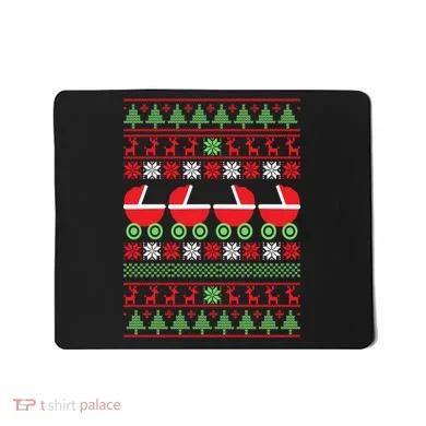 Cradle Ugly Christmas Sweater Mousepad